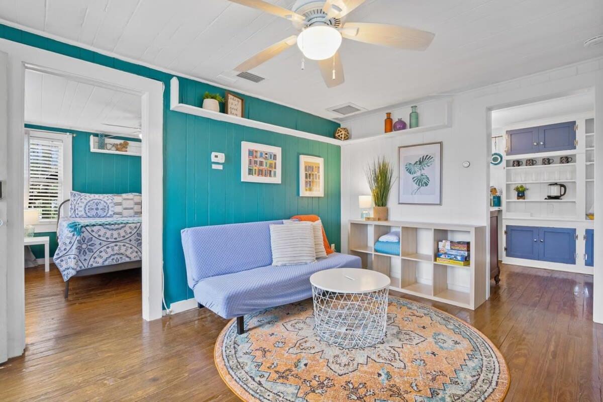 Marvelous Mermaid Bungalow, Dog-Friendly Upstairs Apt In Prime Vilano Beach St. Augustine Exterior photo